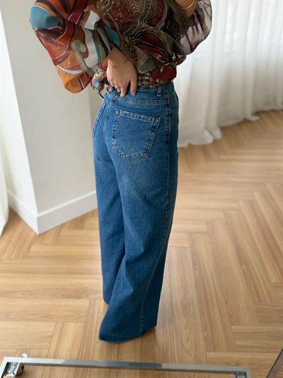 Rs Kesik paça Mavi Jean