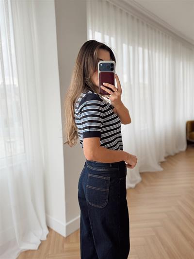 Rs Lacivert Mom Jean