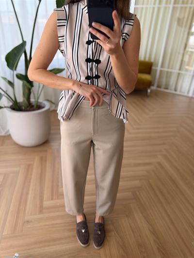 Ruby Bej Rengi Pantolon