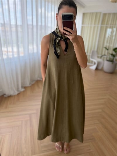Siena Haki Elbise