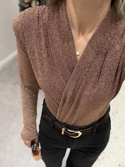 Simli Rose Gold Bodysuit