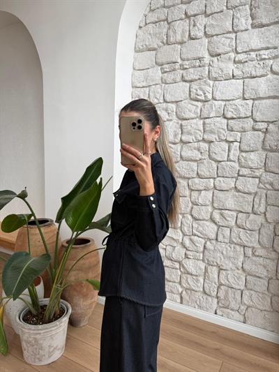 Solita Lacivert Denim Takım