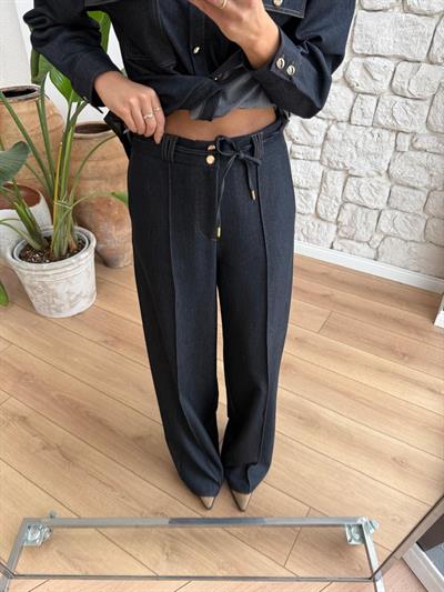 Solita Lacivert Denim Takım