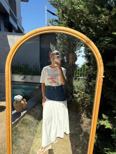 Spaghettı Baskılı Tshirt