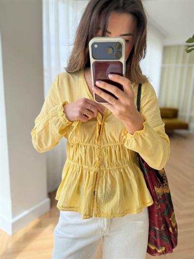 Stella Sarı Bluz