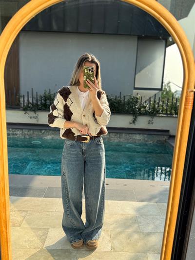 YıkamalI Wide Leg Jean