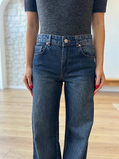 Zr Bol Paça Eskitme Jean Pantolon