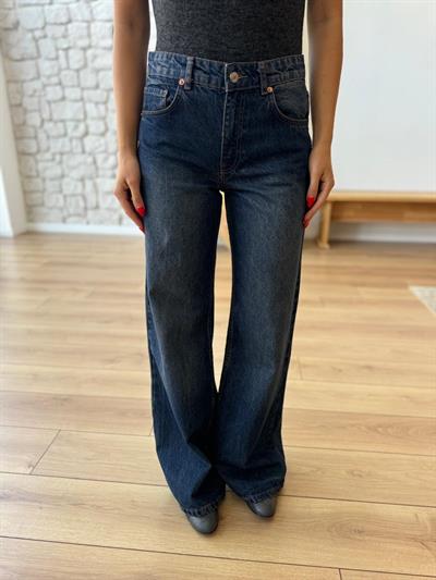 Zr Bol Paça Eskitme Jean Pantolon