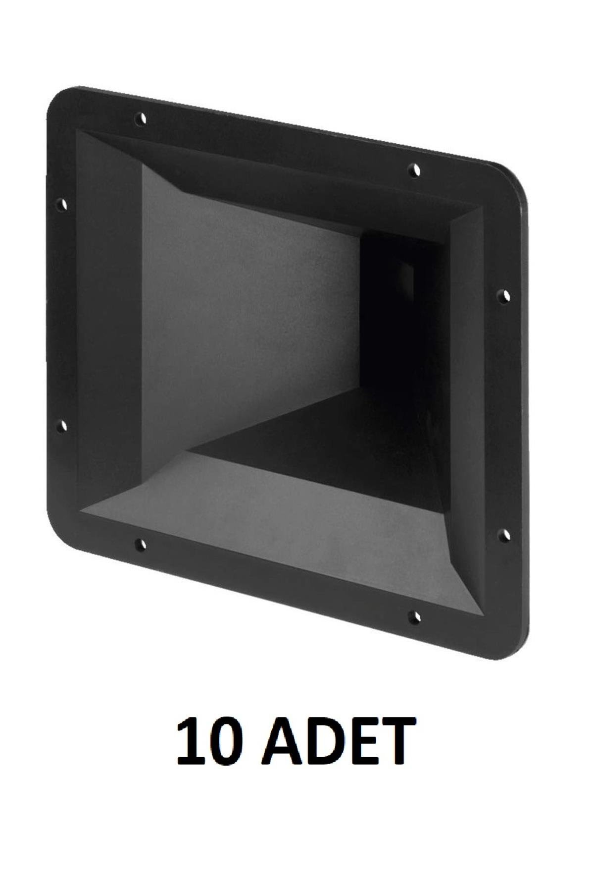 10 Adet - 19.5x24.5 ABS Tweeter Horn - Kendinden Dişli