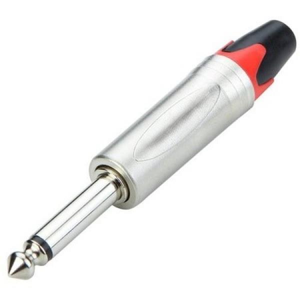 6.3 mm Mono Çivi Gitar Jak - 10 ADET
