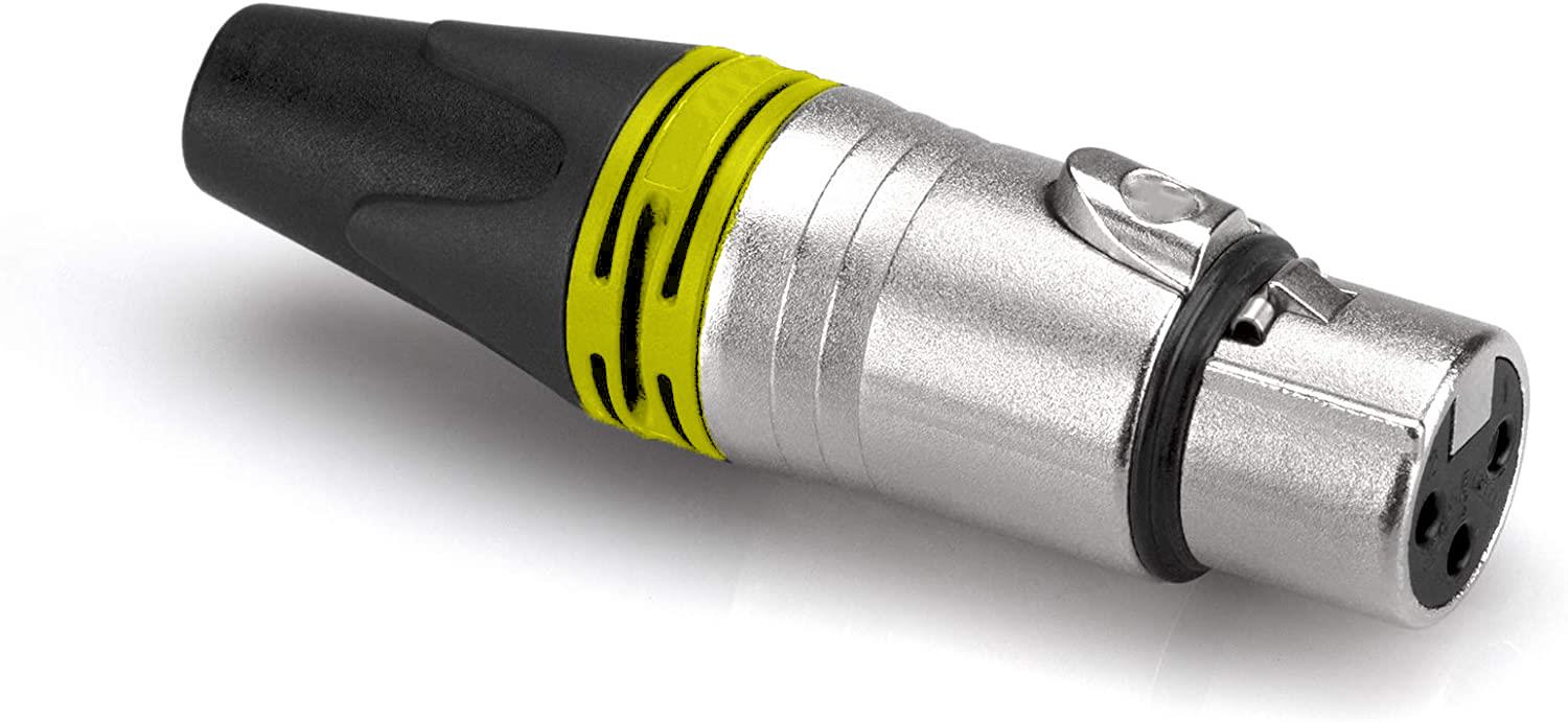 Canon Dişi 3 Pinli XLR Konnektör Kaliteli - 10 ADET