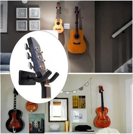 Gitar Duvar Askı Aparatı - Duvar Tipi Gitar Standı Kaliteli Gitar Duvar Sehpası