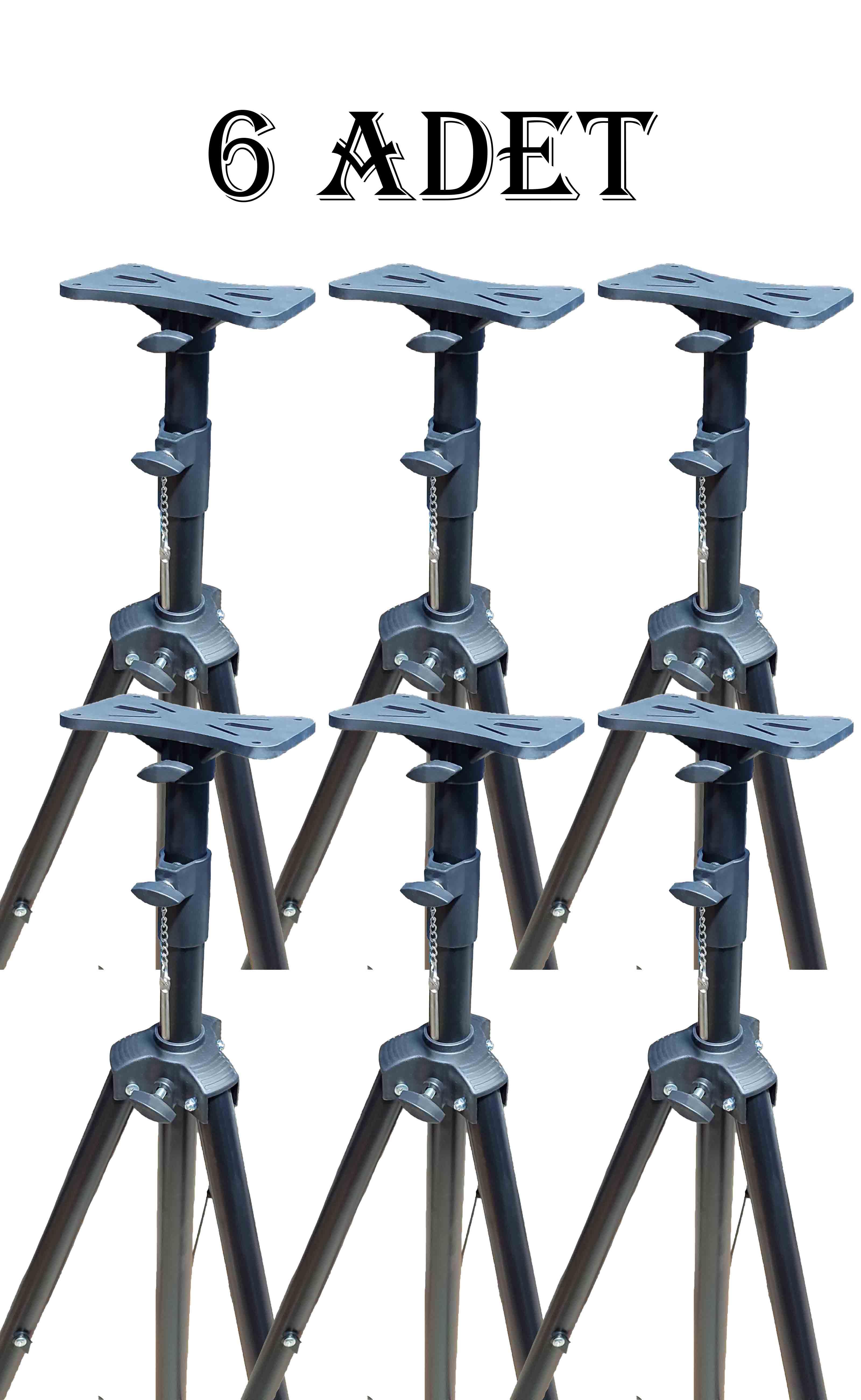 Kabin Hoparlör Standı - Ekonomik Model - 6 ADET