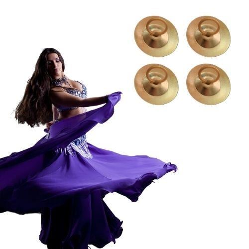 Metal Parmak Zili Tarkan Zili Dansöz Zili Oyun Zili ( 4 Adet)