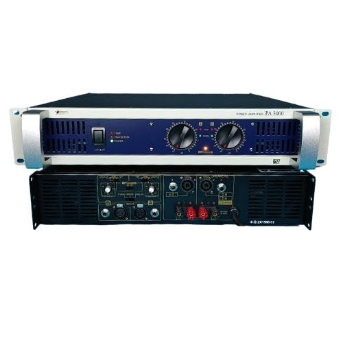 PA 3000 - 2 kanal 2U Power Amfi - 2x1500 WATT