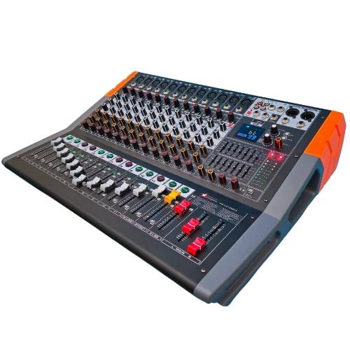 PM-12D1800FX - 12 kanal 99 DSP Effect Power Mixer - 12 Mono + 2 AUX Giriş - 2x900 WATT