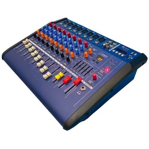 PM-8C700 - 8 kanal 16 DSP Effect Power Mixer - 8 Mono + 1 AUX Giriş - 2x350 WATT