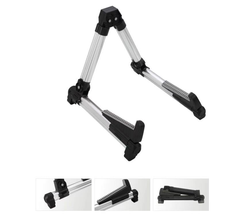 Profesyonel Katlanabilir Gitar Standı - Zemin Tipi Kaliteli Gitar Sehpası