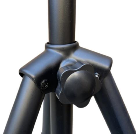 Profesyonel Metal Kabin Hoparlör Standı - Siyah