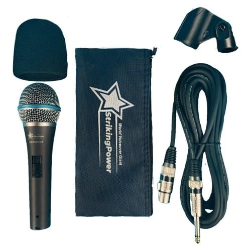 Profesyonel Solist Mikrofonu - Metal Gövdeli Yüksek Kaliteli