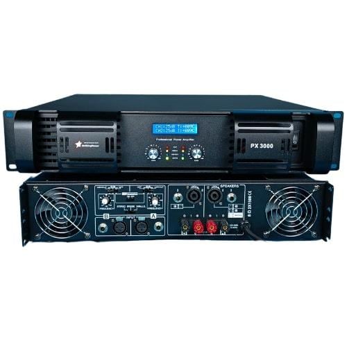 PX 3000 - 2 kanal 2U Power Amfi - 2x1500 WATT