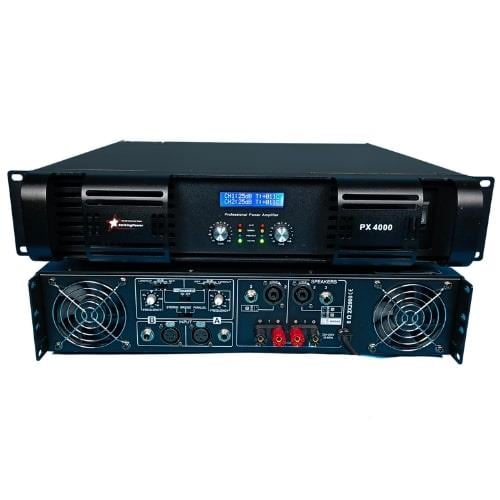PX 4000 - 2 kanal 2U Power Amfi - 2x2000 WATT