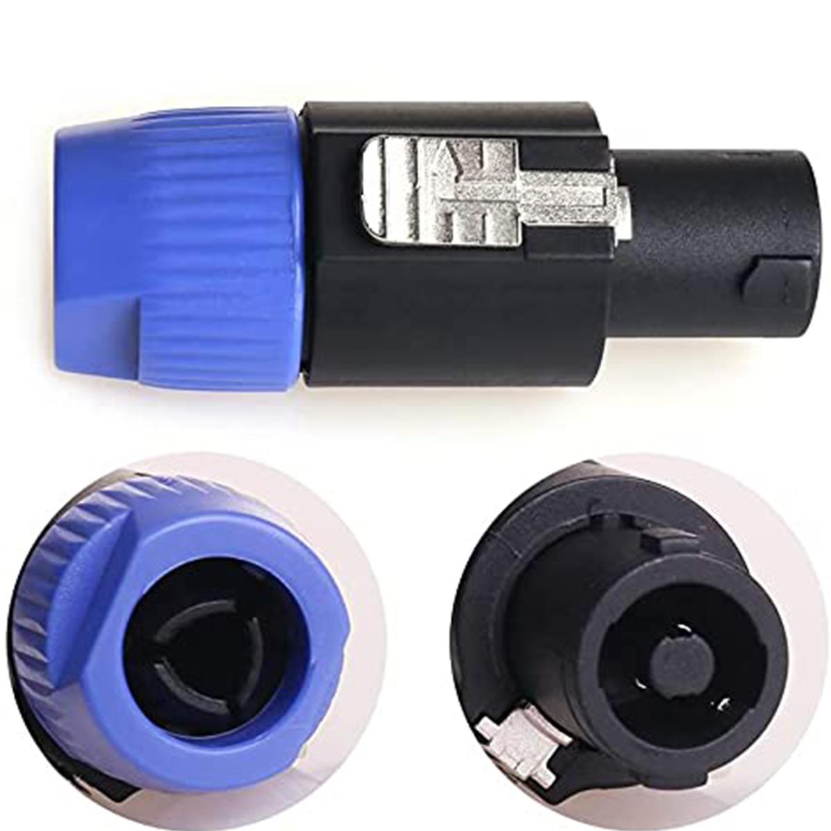 Spekon Erkek Fiş - 4 Pin Jak Konnektör - 25 ADET