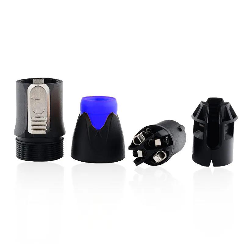 Spekon Erkek Fiş - 4 Pin Jak Konnektör Kaliteli Ve Ergonomik - 20 ADET