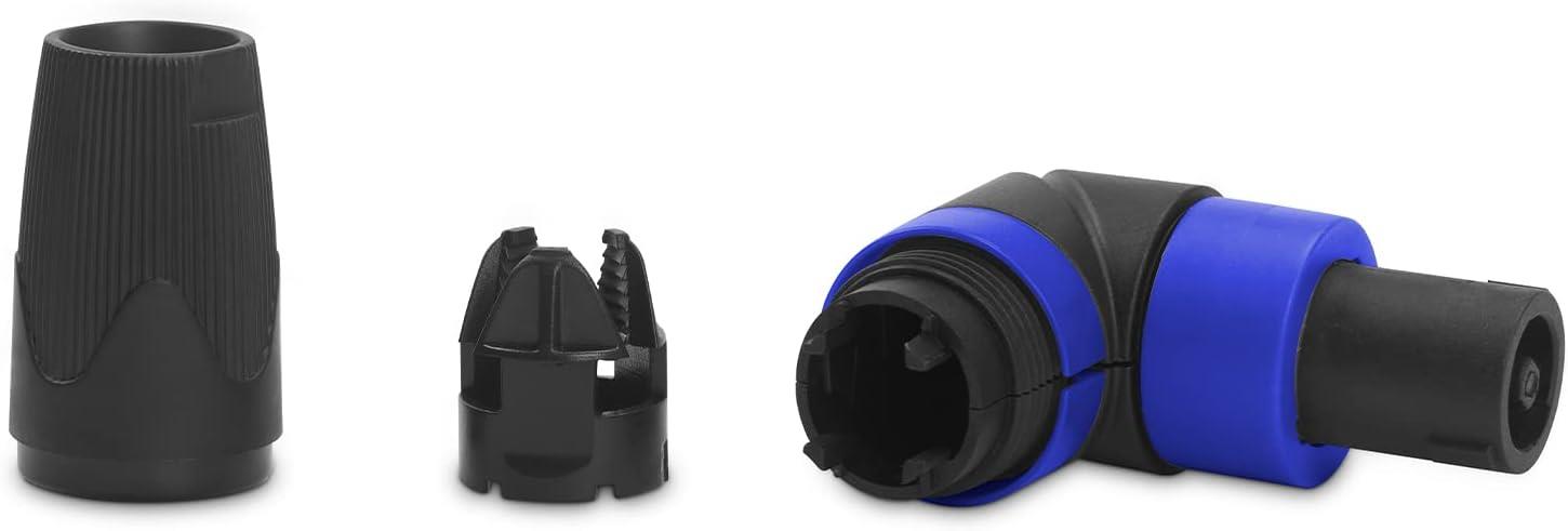 Spekon Erkek Fiş ( L Tipi ) - 4 Pin Jak Konnektör - 10 ADET