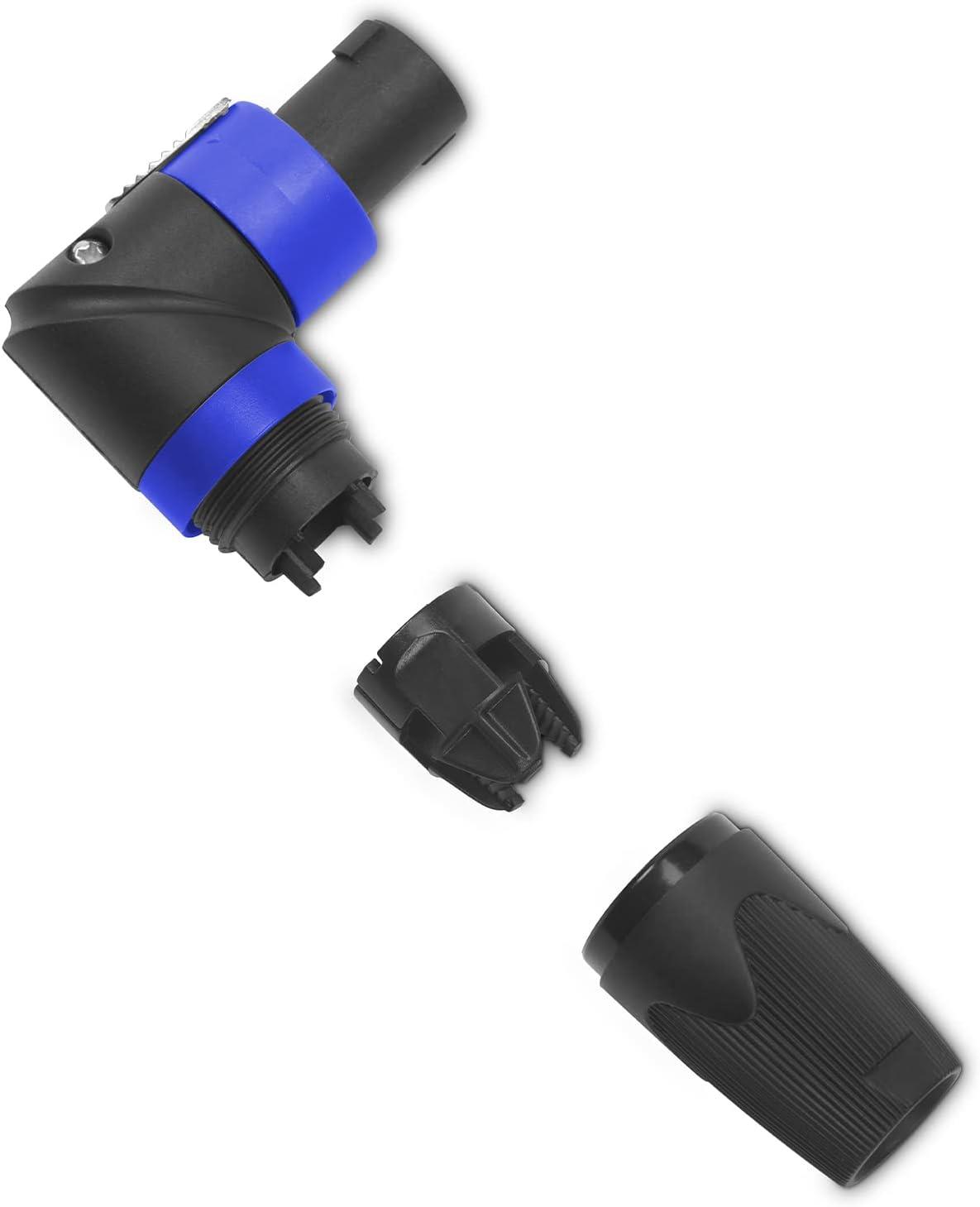 Spekon Erkek Fiş ( L Tipi ) - 4 Pin Jak Konnektör - 10 ADET