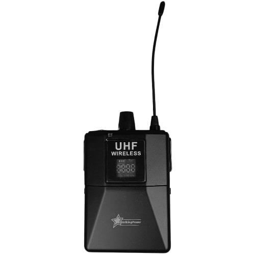 Telsiz Mikrofon Yedek Yaka Mikrofonu Vericisi UHF Yedek Yaka - STP-301 Ve STP-401 Modelleri İle Uyumlu