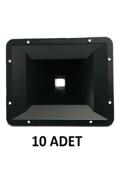 10 Adet - 19.5x24.5 ABS Tweeter Horn - Kendinden Dişli