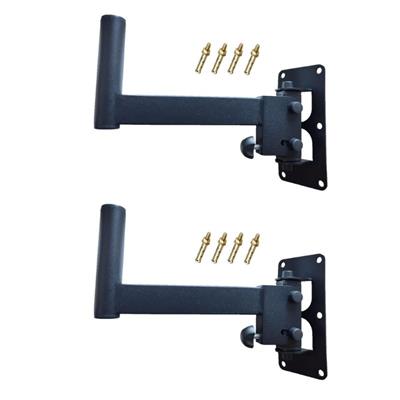 2 Adet - Hoparlör Duvar Sehpası Standı - Hareketli Hoparlör Askısı - Uzun