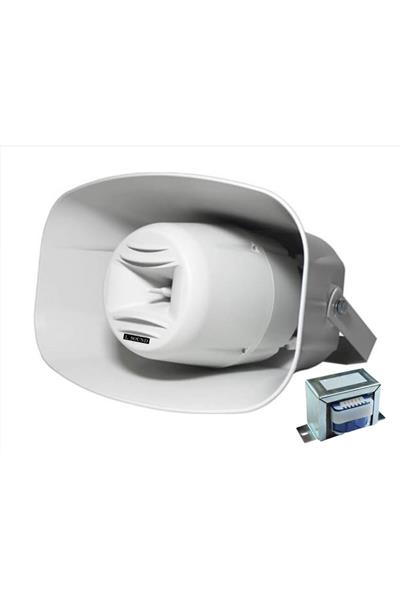 Dış Mekan Horn Aqua Hoparlör - 16 Cm 400 Watt - 100 V Hat Trafolu