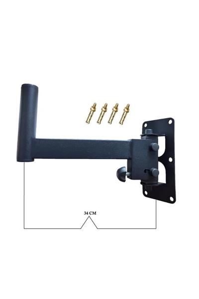 4 Adet - Hoparlör Duvar Sehpası Standı - Hareketli Hoparlör Askısı - Uzun