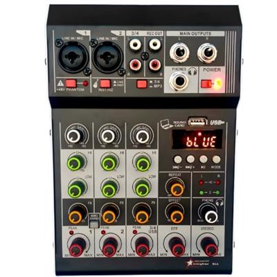M4A - 4 kanal 16 DSP Effect Deck Mixer - 2 Mono 1 Stereo Giriş