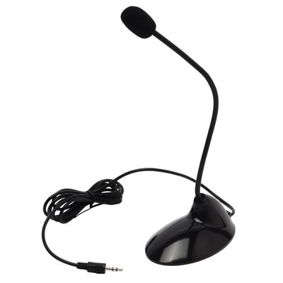 Masaüstü Bilgisayar Mikrofonu 3.5 mm Jacklı 1.8 Metre Kablolu Süngerli