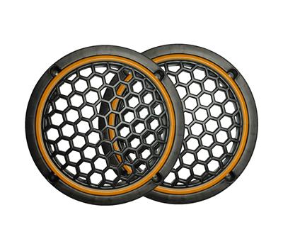 Neon Işıklı 16 cm Hoparlör ve Midrange Kapağı - 2 Adet - Turuncu