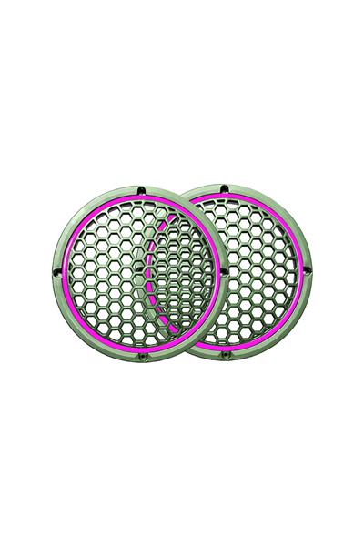 Neon Işıklı 20 cm Hoparlör ve Midrange Kapağı - 2 Adet - Mor