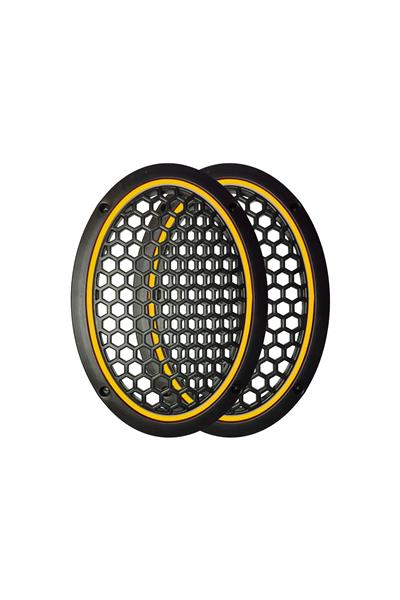 Neon Işıklı (6x9) İnç Kaliteli Plastik Hoparlör Ve Midrange Kapağı - 2 Adet - Sarı