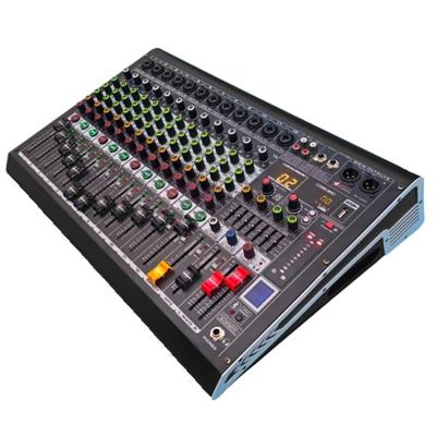 PM-12A800 - 12 kanal 16 DSP Effect Power Mixer - 12 Mono + 1 AUX Giriş - 2x400 WATT