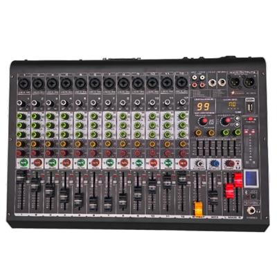 PM-12B800 - 12 kanal 99 DSP Effect Power Mixer - 12 Mono + 1 AUX Giriş - 2x400 WATT