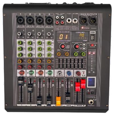 PM-4A800 - 4 kanal 16 DSP Effect Power Mixer - 4 Mono + 1 AUX Giriş - 2x400 WATT
