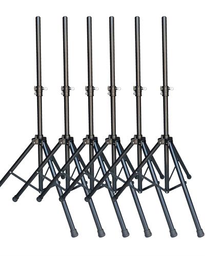 Profesyonel Kabin Hoparlör Standı - 100 Kg Taşıma Kapasiteli - 6 ADET