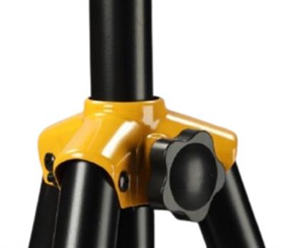 Profesyonel Metal Kabin Hoparlör Standı - Çift Makaslı - Sarı