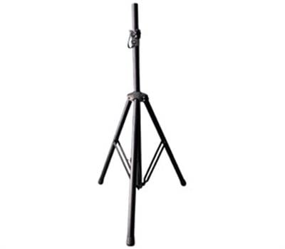 Profesyonel Metal Kabin Hoparlör Standı - Çift Makaslı - Siyah