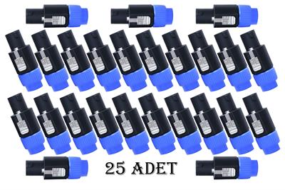 Spekon Erkek Fiş - 4 Pin Jak Konnektör - 25 ADET