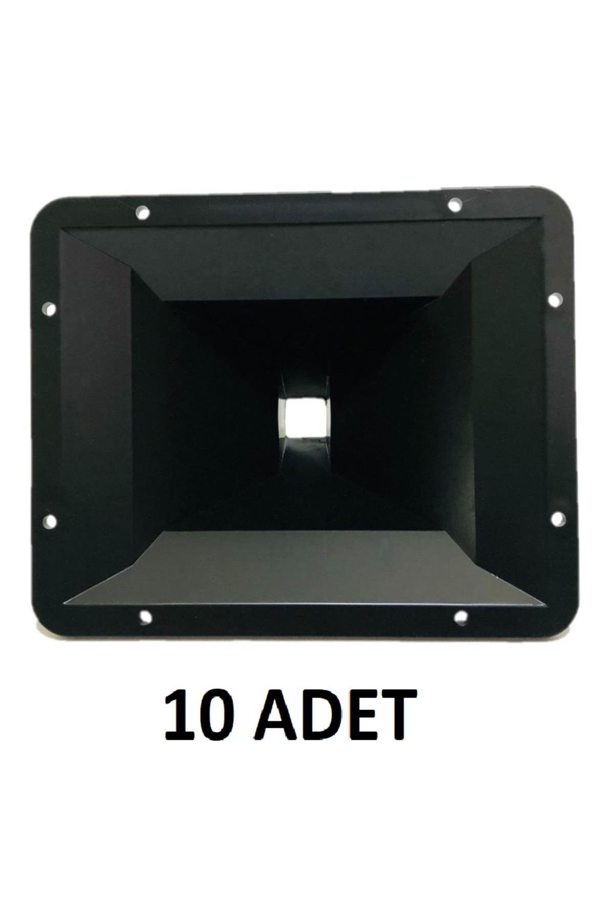 10 Adet - 19.5x24.5 ABS Tweeter Horn - Kendinden Dişli