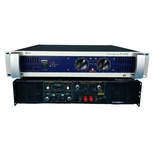 PA 4000 - 2 kanal 2U Power Amfi - 2x2000 WATT