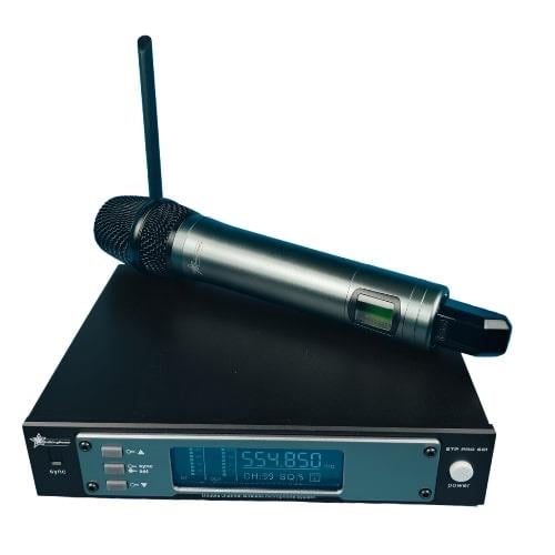 STP-PRO-601-E - UHF Telsiz Mikrofon - 1 El - 99 Kanal